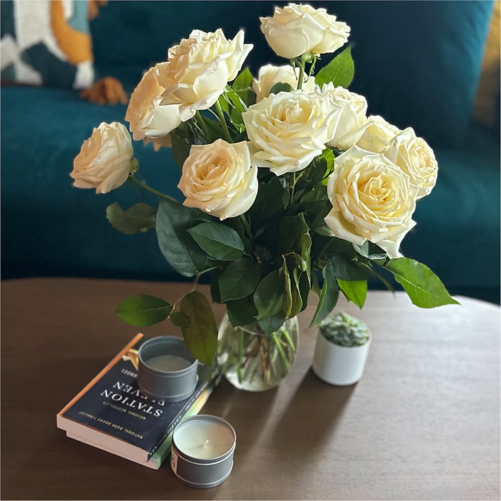 Long Stem Yellow Rose Bouquet – SOUTHERN BELLE'S FLORIST, Easley SC