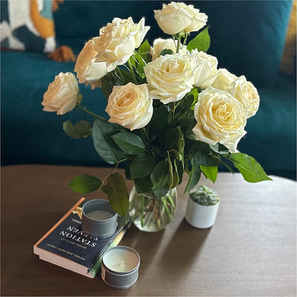 Long Stem Yellow Rose Bouquet – SOUTHERN BELLE'S FLORIST, Easley SC