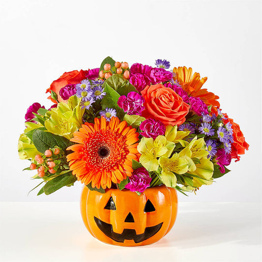 Tricks & Treats Pumpkin – SOUTHERN BELLE'S FLORIST, Easley SC