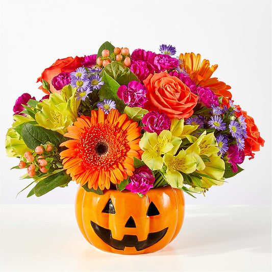 Tricks & Treats Pumpkin – SOUTHERN BELLE'S FLORIST, Easley SC