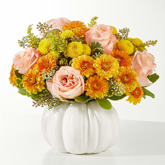 Peachy Pumpkin – SOUTHERN BELLE'S FLORIST, Easley SC