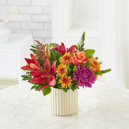 Burgundy Landscape Bouquet – SOUTHERN BELLE'S FLORIST, Easley SC