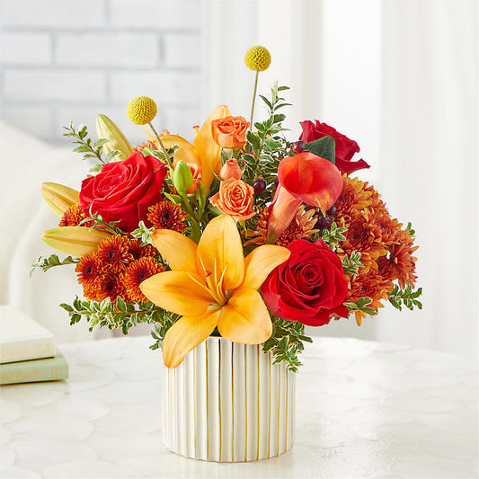 Scarlet Skies Bouquet – SOUTHERN BELLE'S FLORIST, Easley SC