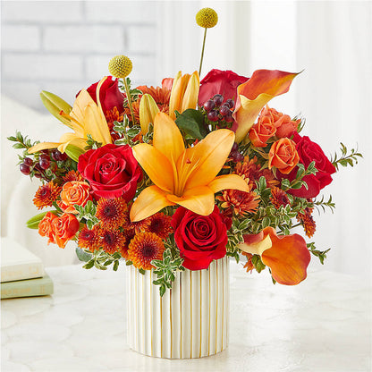 Scarlet Skies Bouquet – SOUTHERN BELLE'S FLORIST, Easley SC