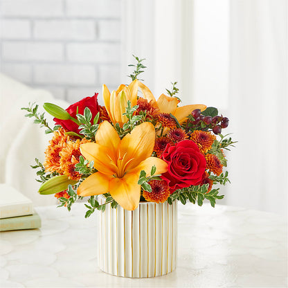 Scarlet Skies Bouquet – SOUTHERN BELLE'S FLORIST, Easley SC