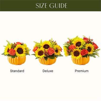 Pick of the Patch Pumpkin Bouquet – SOUTHERN BELLE'S FLORIST, Easley SC