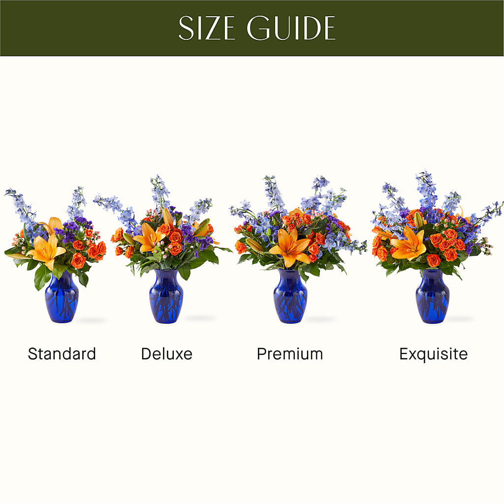 Radiant Citrus Bouquet – SOUTHERN BELLE'S FLORIST, Easley SC