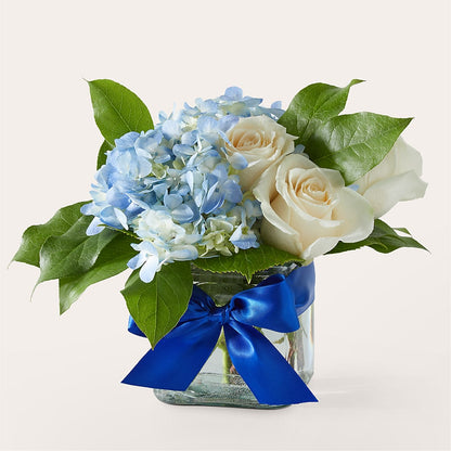 Sky Blue Delight Bouquet – SOUTHERN BELLE'S FLORIST, Easley SC