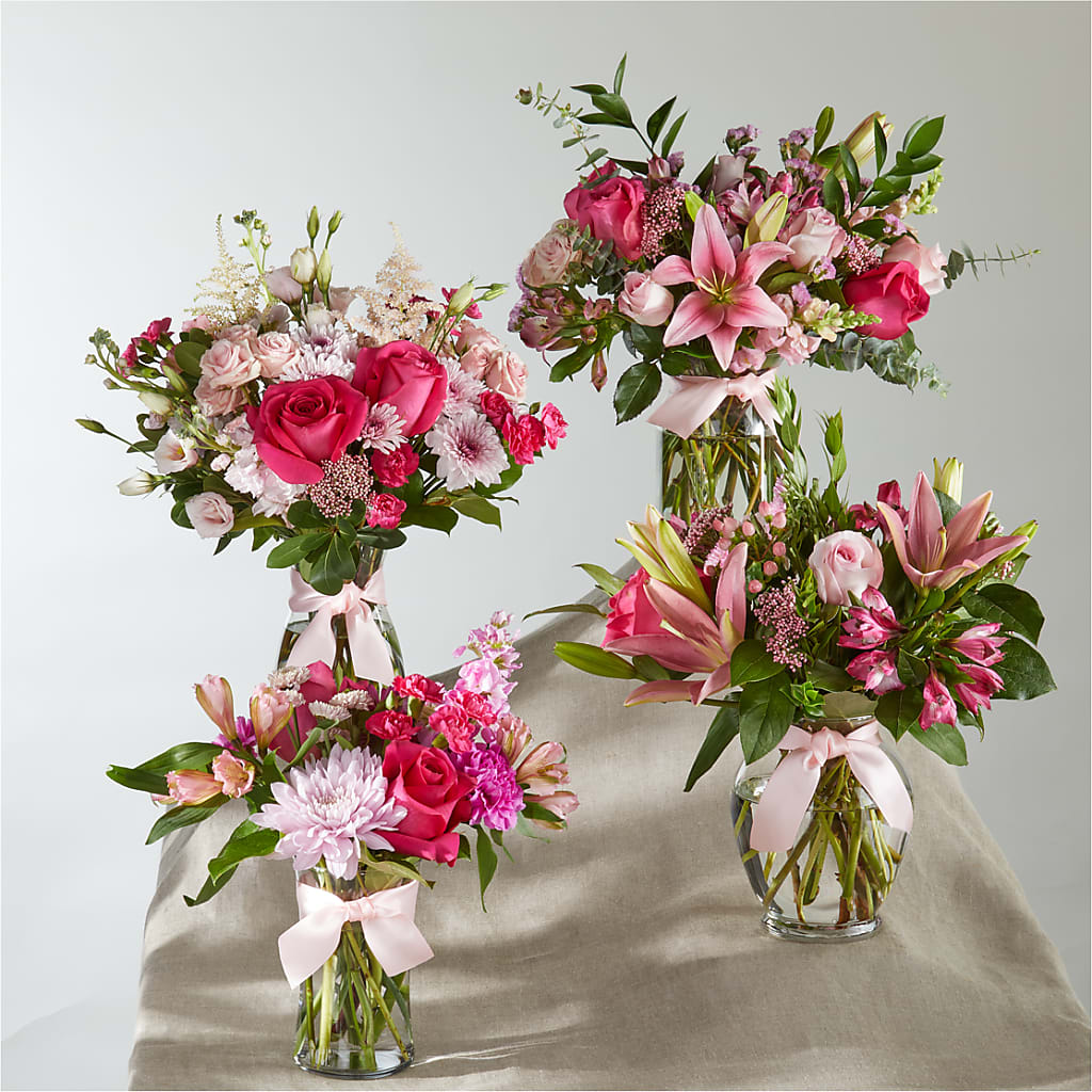 Pink Ribbon - A Florist Original – SOUTHERN BELLE'S FLORIST, Easley SC