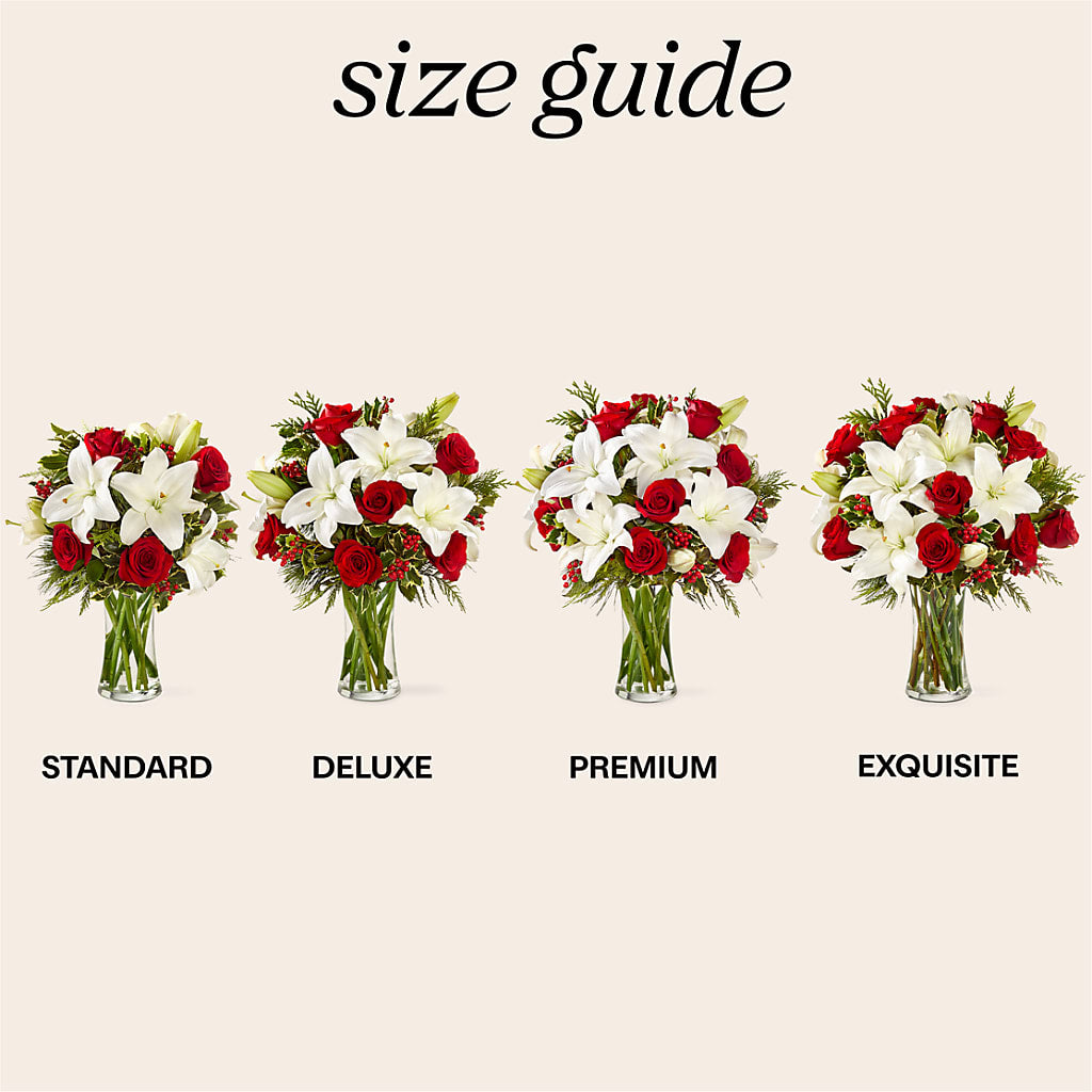 Sparkling Snowflakes Bouquet – SOUTHERN BELLE'S FLORIST, Easley SC