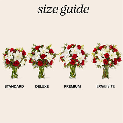 Sparkling Snowflakes Bouquet – SOUTHERN BELLE'S FLORIST, Easley SC