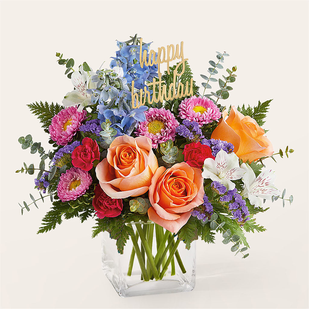 Birthday Bash Bouquet – SOUTHERN BELLE'S FLORIST, Easley SC