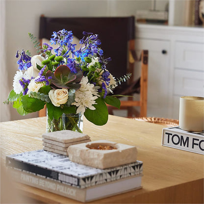 Cerulean Waves Bouquet – SOUTHERN BELLE'S FLORIST, Easley SC