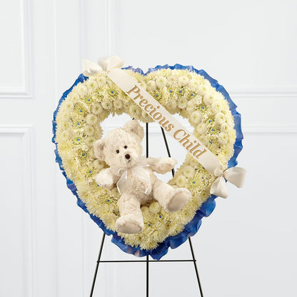 Precious Child Standing Heart – SOUTHERN BELLE'S FLORIST, Easley SC