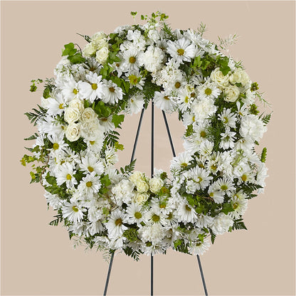 Faithful Wishes Wreath – SOUTHERN BELLE'S FLORIST, Easley SC