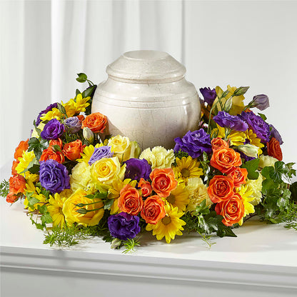 Blossoms of Remembrance Cremation Adornment – SOUTHERN BELLE'S FLORIST, Easley SC