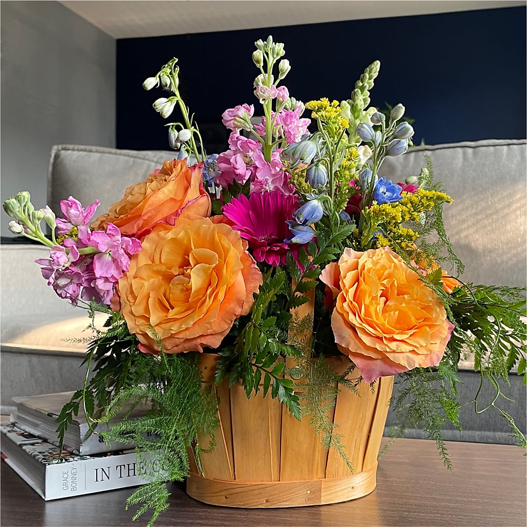 Garden of Life Basket – SOUTHERN BELLE'S FLORIST, Easley SC