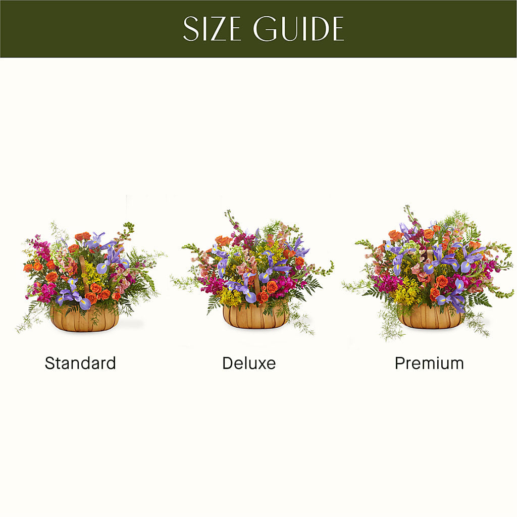 Garden of Life Basket – SOUTHERN BELLE'S FLORIST, Easley SC
