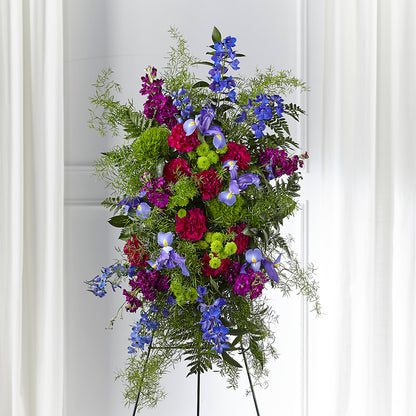 Heavenly Skies Standing Spray – SOUTHERN BELLE'S FLORIST, Easley SC