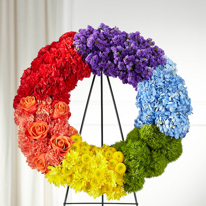 Circle of Love Wreath – SOUTHERN BELLE'S FLORIST, Easley SC