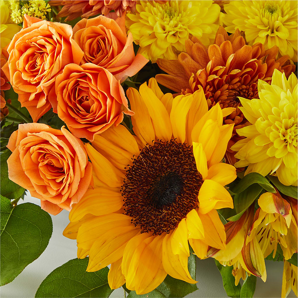 Autumn Harmony Centerpiece – SOUTHERN BELLE'S FLORIST, Easley SC