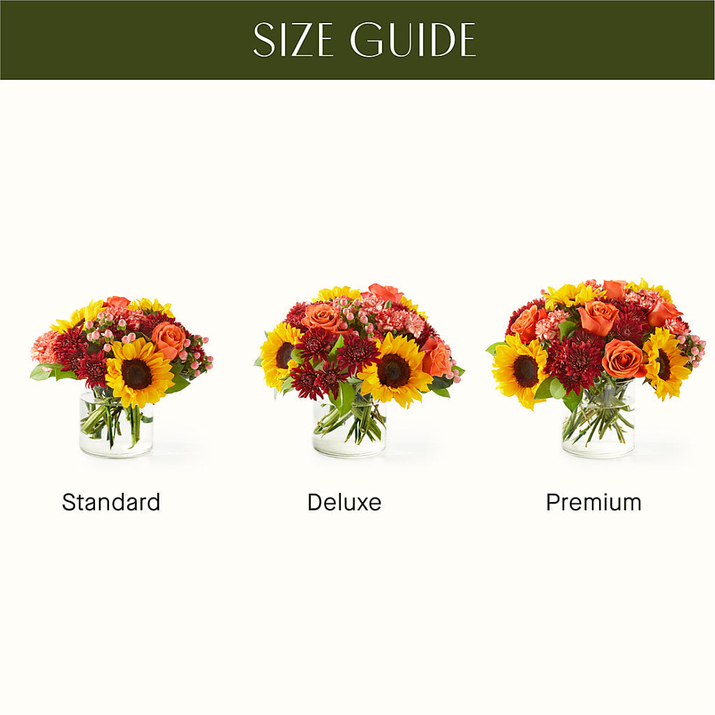 September Sunset Bouquet – SOUTHERN BELLE'S FLORIST, Easley SC