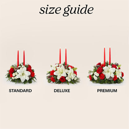 Seasonal Festivities Centerpiece – SOUTHERN BELLE'S FLORIST, Easley SC