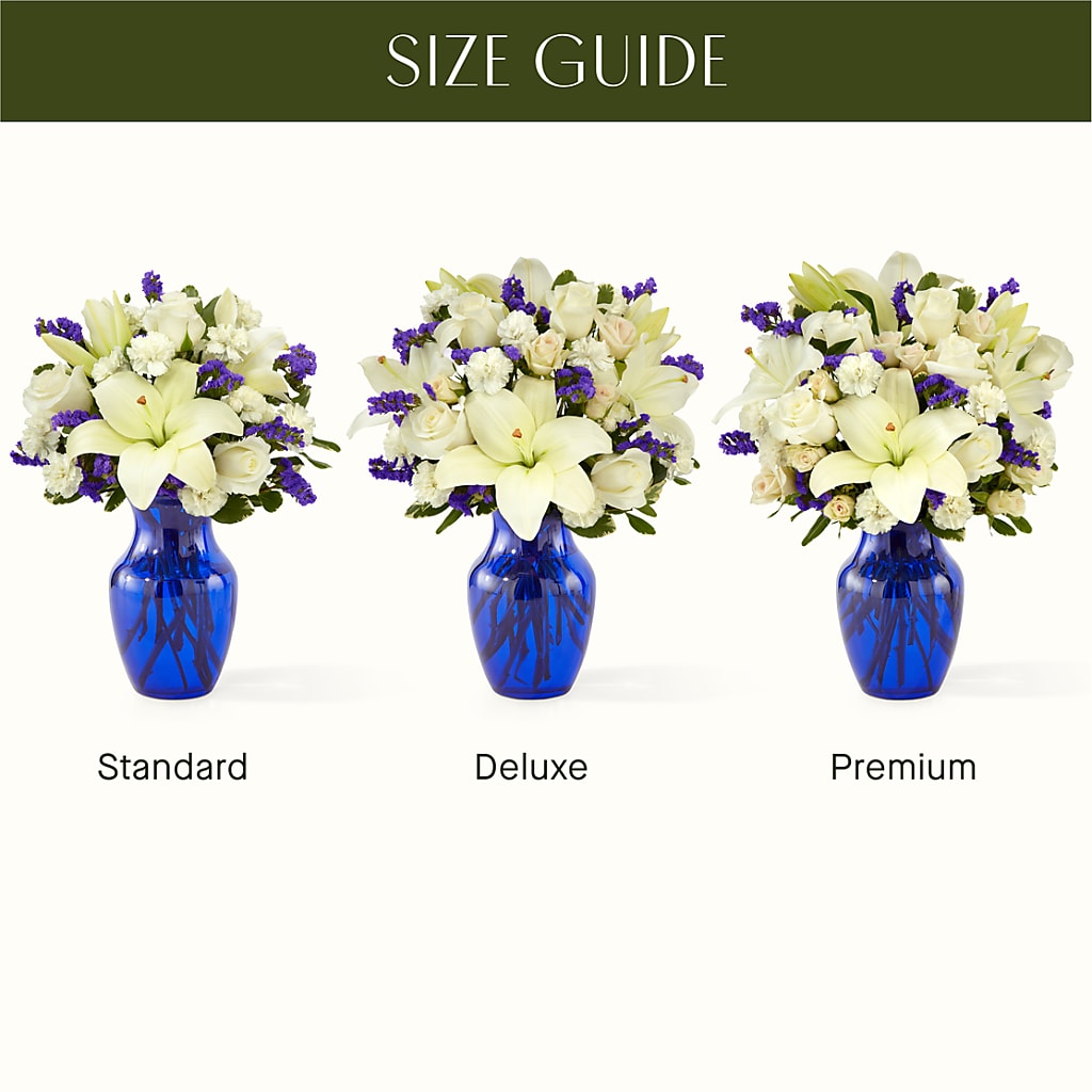 Sapphire Rush Bouquet – SOUTHERN BELLE'S FLORIST, Easley SC