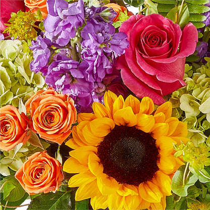 Vibrant Greetings Bouquet – SOUTHERN BELLE'S FLORIST, Easley SC