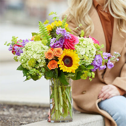 Vibrant Greetings Bouquet – SOUTHERN BELLE'S FLORIST, Easley SC