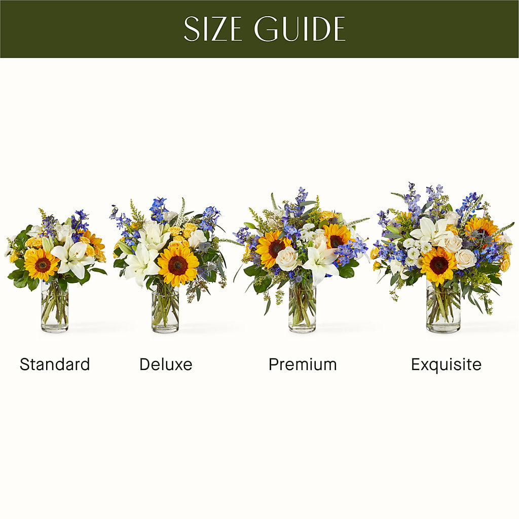 Wonderfully Sunny Bouquet – SOUTHERN BELLE'S FLORIST, Easley SC