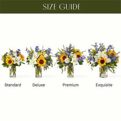 Wonderfully Sunny Bouquet – SOUTHERN BELLE'S FLORIST, Easley SC