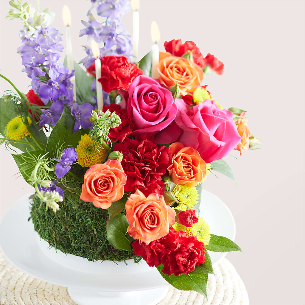 Best Year Yet Floral Cake – SOUTHERN BELLE'S FLORIST, Easley SC