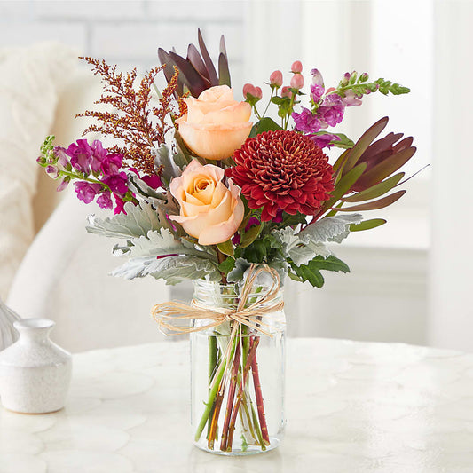 Moody Hues Bouquet – SOUTHERN BELLE'S FLORIST, Easley SC