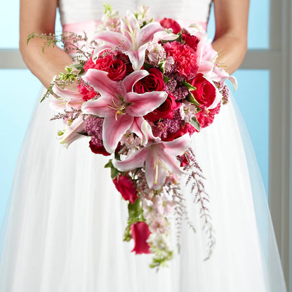 Lily & Rose Bouquet – SOUTHERN BELLE'S FLORIST, Easley SC